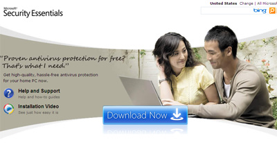 0101.vn -  Microsoft giới thiệu giải pháp bảo mật miễn phí MSE