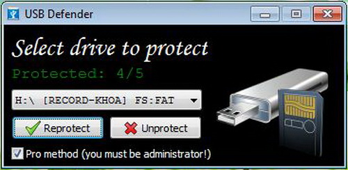 0101.vn - Phòng tránh virus lây nhiễm ổ USB